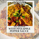 Red Snapper w/ Pineapple Pepper Sauce